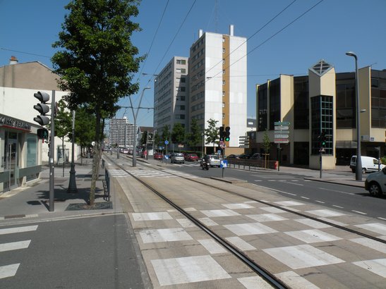  voies du tramway